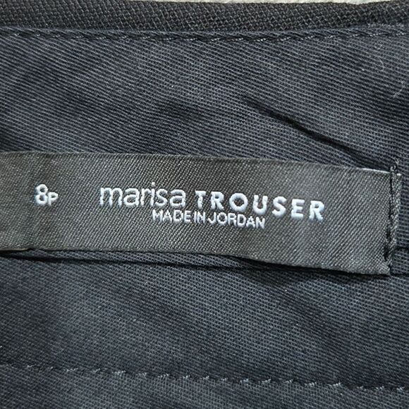 LOFT Petites Marisa Trouser black slacks modern fit size 8p 8 p - Picture 4 of 10